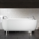 Wanna Balance z podstawą ze stali nierdzewnej do zastosowań SPA i wellness.