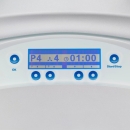 Wyświetlacz LCD urządzenia Cryo 6 – ustawienia trybu pracy i czasu zabiegu.