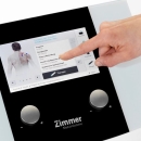 Ekran ustawień terapii aparatu enPuls – parametry częstotliwości i intensywności.