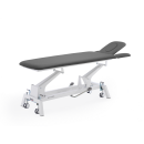 Gymna.GO D4 – stół rehabilitacyjny z dwuczęściowym leżyskiem i regulowanym zagłówkiem.