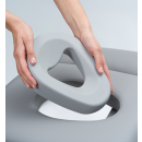 Zagłówek stołu Gymna.GO T5x z wyjmowaną poduszką na twarz do masażu.