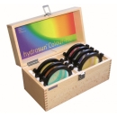 Zestaw filtrów kolorowych Hydrosun Colour-HC do terapii światłem.
