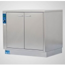 Kuchnia fangoparafinowa – szafa dwudrzwiowa do przechowywania okładów cieplnych.