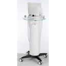 OptonPro – widok tylnej części urządzenia z gniazdami przyłączy i półką szklaną.