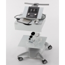 Thermo TK – aparat do głębokiego ogrzewania tkanek na wózku zabiegowym Zimmer.