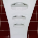 Głowice natryskowe systemu Vichy Prestige do równomiernego masażu wodnego.