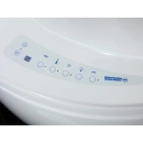 Panel sterowania wanny Vichy Prestige z funkcjami temperatury i oświetlenia LED.