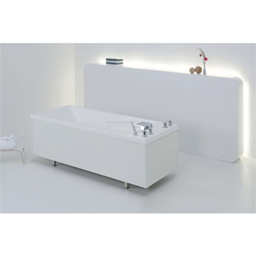 Luksusowa wanna do hydromasażu LUXURY – minimalistyczny design i ergonomiczny kształt.