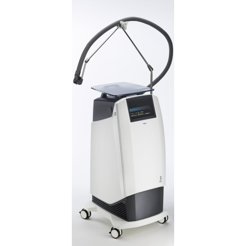 Cryo 7 Zimmer – widok boczny urządzenia z ramieniem podtrzymującym przewód.