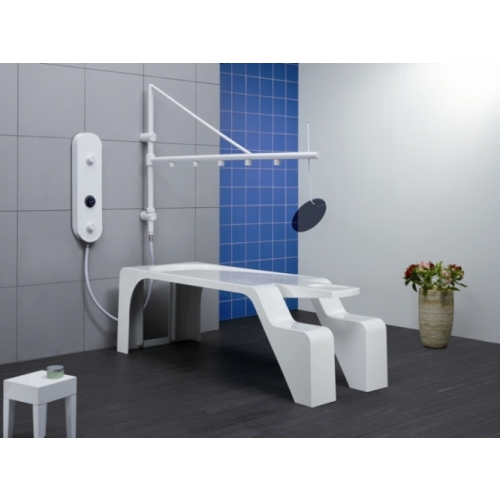 Urządzenie Vichy Clasic – natrysk horyzontalny do zabiegów wodnych i relaksacyjnych w pozycji leżącej.