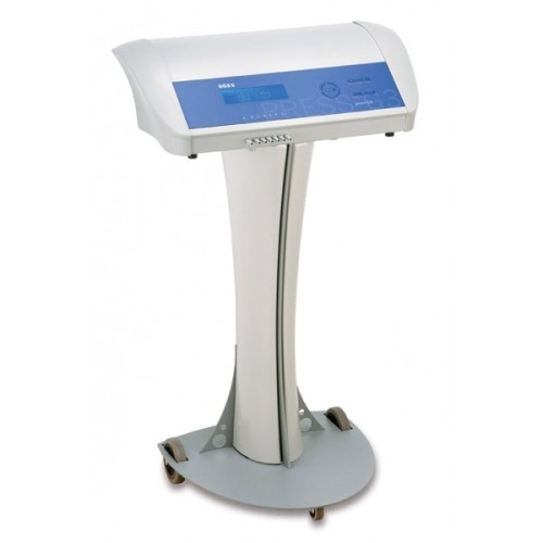 Aparat do masażu uciskowego Press G3 RÖS’S – widok z podstawą mobilną.