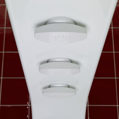 Głowice natryskowe w systemie Vichy Superieure do masażu wodnego.